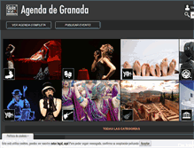 Tablet Screenshot of agendadegranada.com